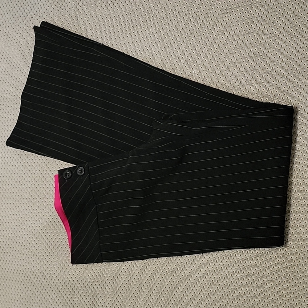 EUC Forever 21 Black & White Pinstripe Trousers